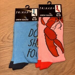 FRIENDS Crew Socks -  You’re my lobster and Joey doesn’t share food